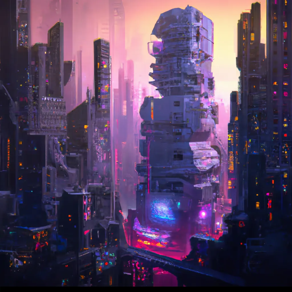 Cyberpunk by DALL-E